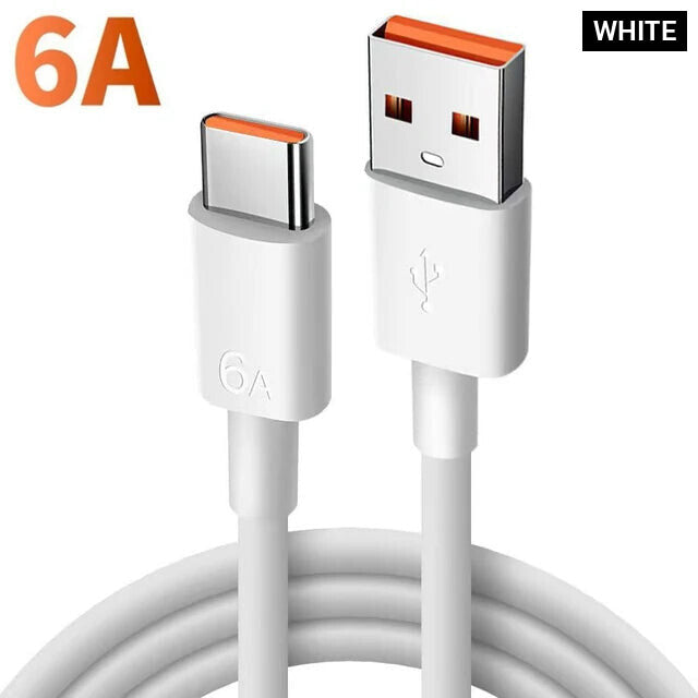 6A Fast Charge Usb C Cable For Xiaomi Iphone 15 Pro