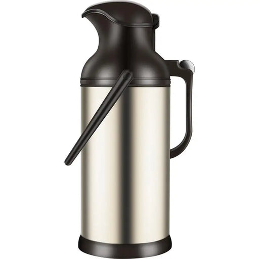 2000ml Black Stainless Steel Water Bottle With Glass Liner