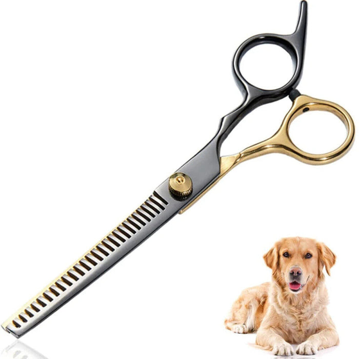 Thinning Pet Grooming Scissors Ergonomic Durable Sharp Stainless Steel Shears