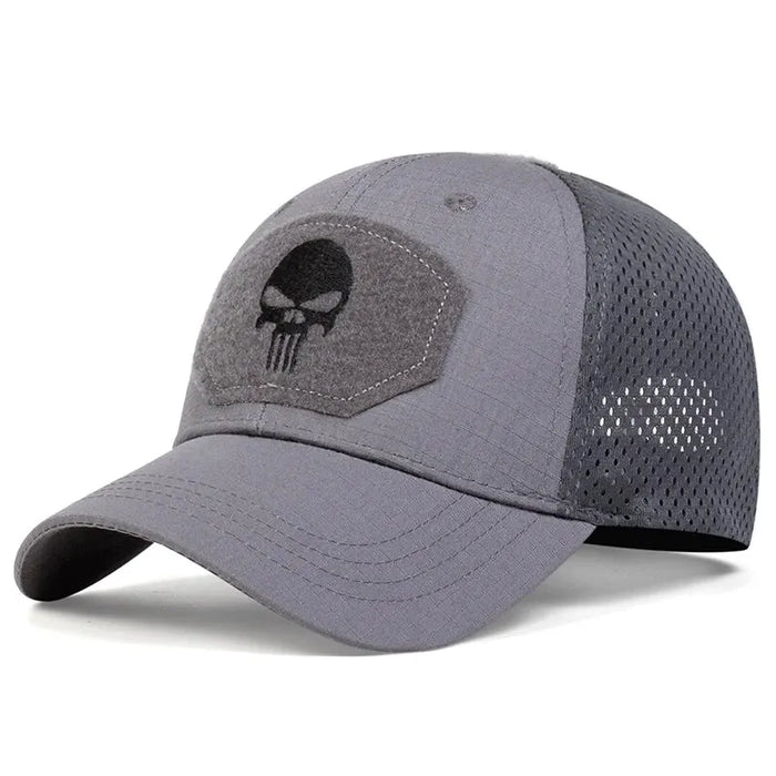 Breathable Ll Embroidered Baseball Cap For Outdoor Wear