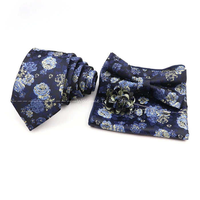 Classic Plant Tie Set For Weddings And Daily Wear