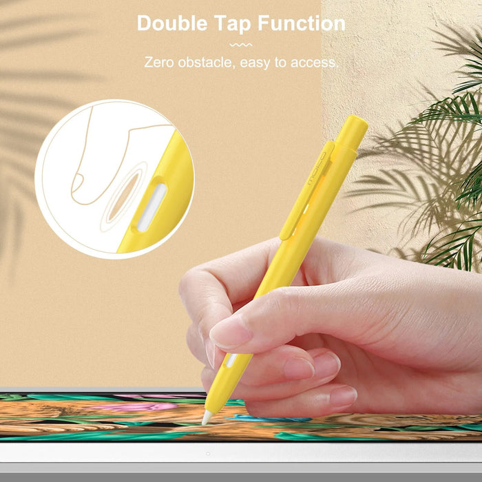 Holder Case for Apple Pencil 2nd Gen Retractable Protective Pen Cover with Sturdy Clip for iPad Air 5th 10.9 iPad Mini 6