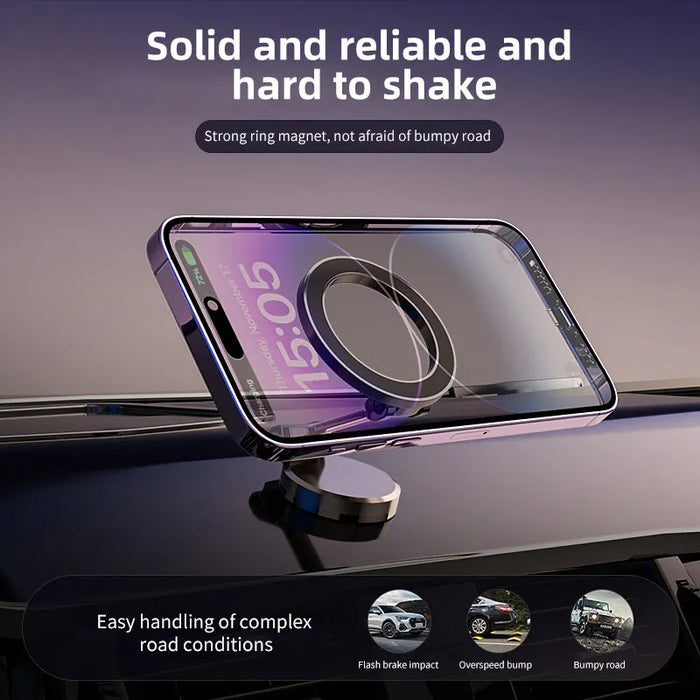 Universal Magnetic Car Phone Holder For Iphone 15