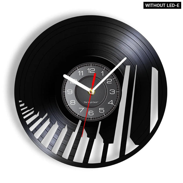 Musical Instrument Vinyl Wall Clock