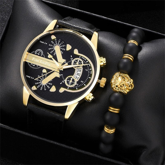 Fashion Date Quartz Men Watches Luxury Male Clock Chronograph Sport Mens Wrist Watch