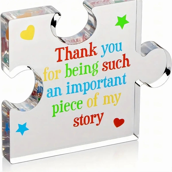 Essential Piece Acrylic Thank You Gift