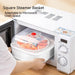 Multi Layer Microwave Steamer For Buns And Rice