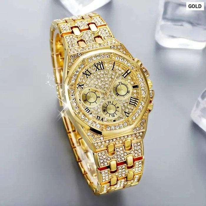 Diamond Women Watches Gold Watch Ladies Wrist Luxury Brand