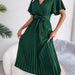 V Neck Chiffon Maxi Dress for Women