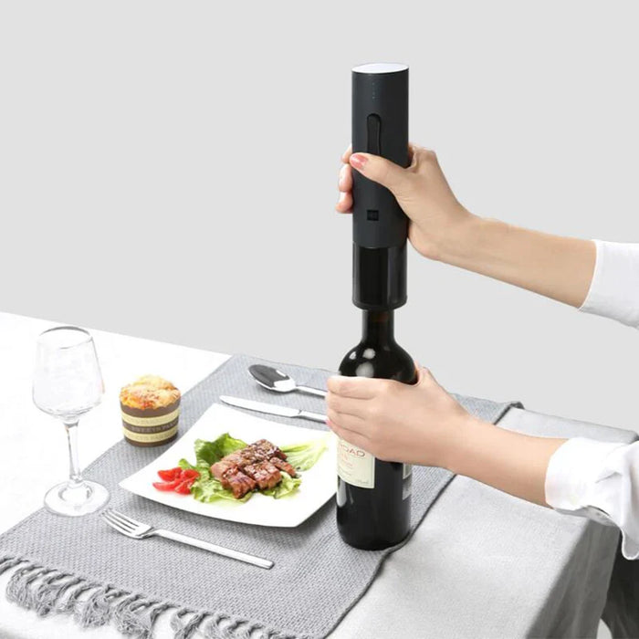Electric Wine Opener With Foil Cutter