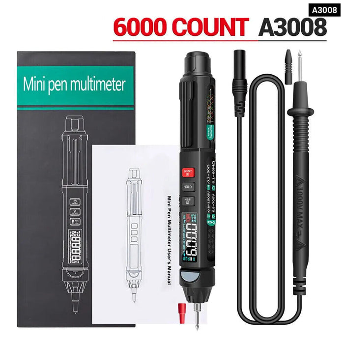 Aneng A3008 Digital Multimeter 6000 Counts