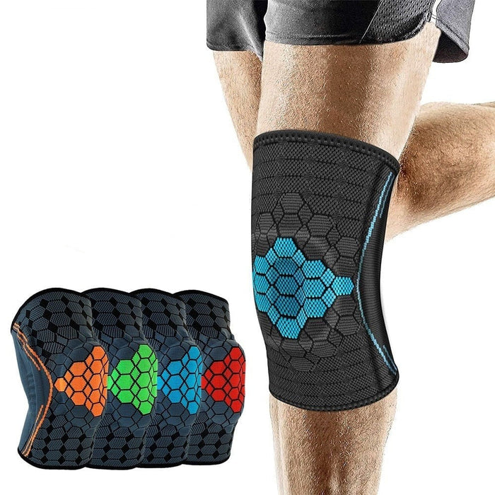 Sports Knee Compression Sleeves Braces for Gym Workout Running Cycling Basketball