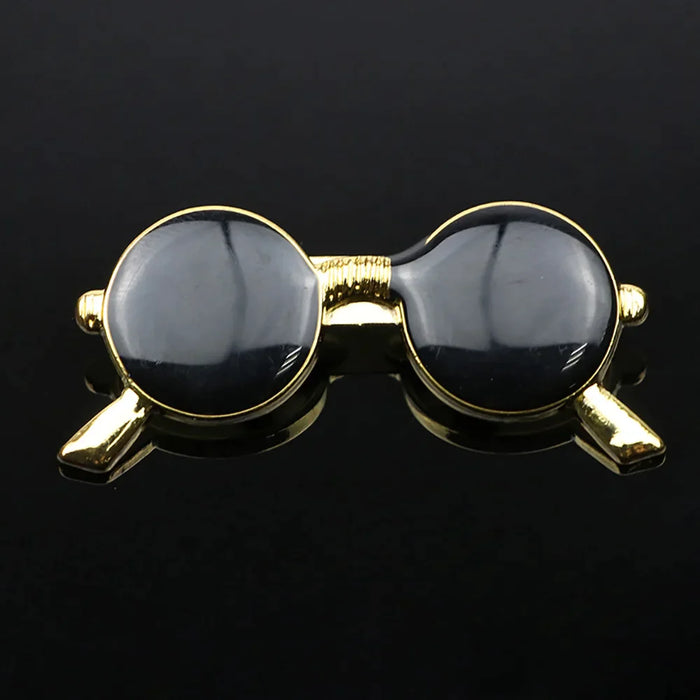 Alloy Glasses Brooch Enamel Pin For Men And Women