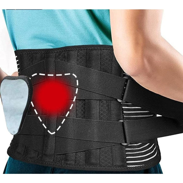 Breathable Mesh Anti-skid Back Braces for Lower Back Pain Relief With 6 Stays