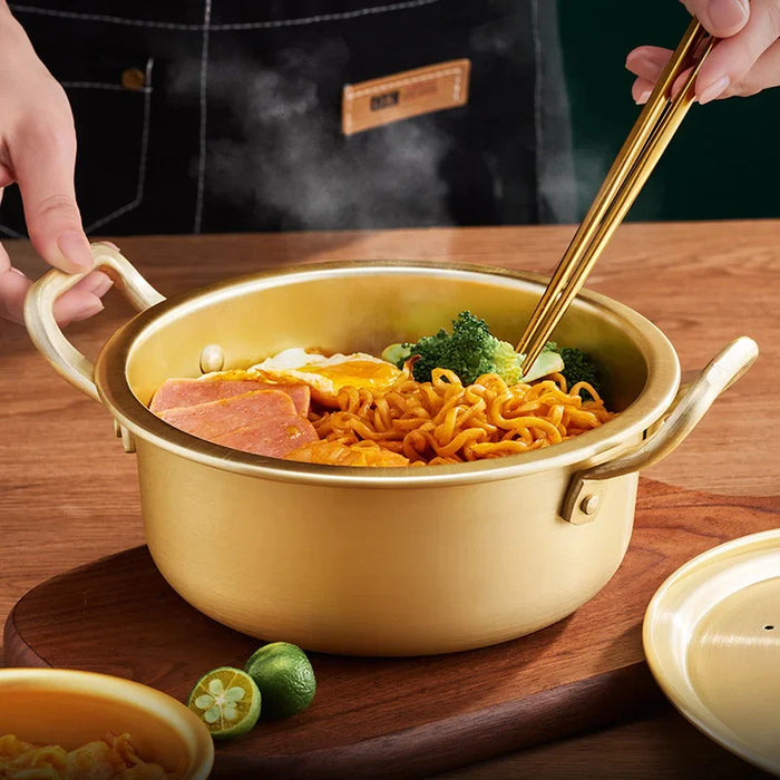 Korean Ramen Noodle Cooker With Lid