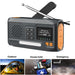 Portable Solar Dab Radio With Bluetooth And Power Bank