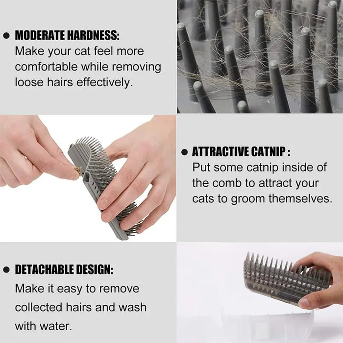 Pet Grooming Brush For Corner Hair Removal