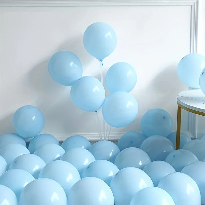 140Pcs Ocean-Themed Balloon Garland Kit - Blue Sea Animal Party Decor For Summer & Birthday Celebrations Indoor / Outdoor Use