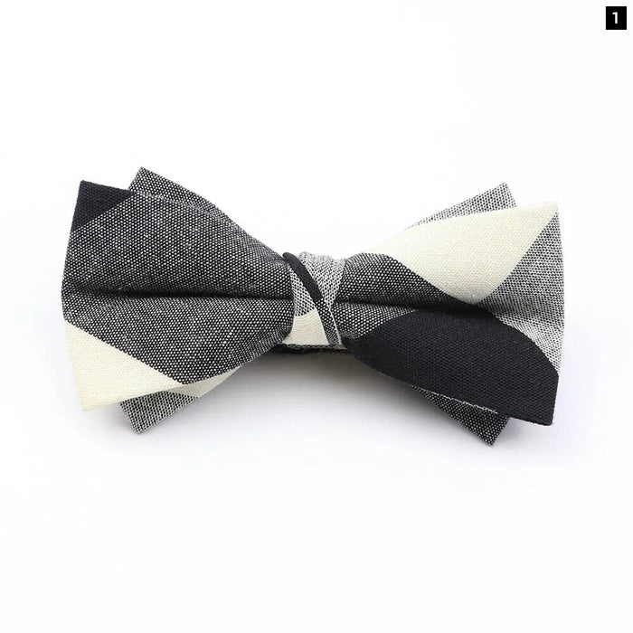 Cotton Bowtie For Men Weddings And Parties