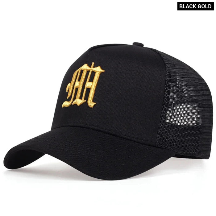 Adjustable M Baseball Cap / Hat Embroidered Letter