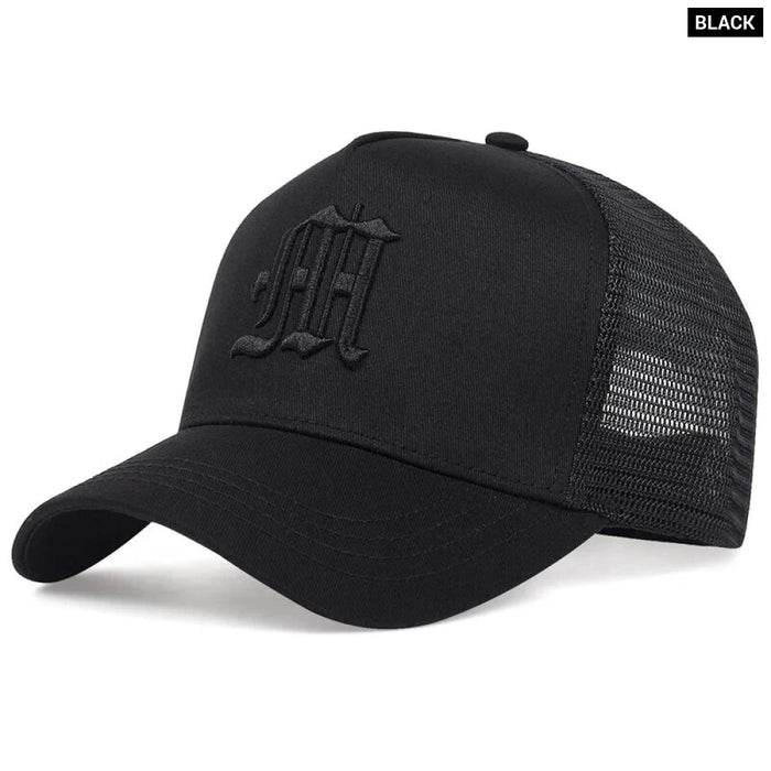 Adjustable M Baseball Cap / Hat Embroidered Letter