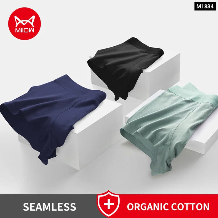 3 Piece Antibacterial Boxer Shorts For Men