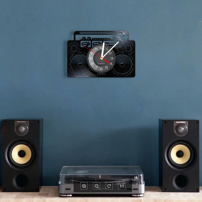 Vinyl Lp Record Wall Clock