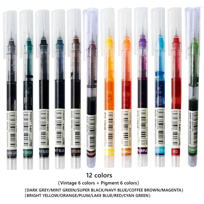 12 Piece Gel Pen Set