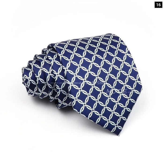 Blue Paisley Necktie For Weddings And Daily Wear