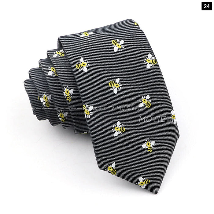 Blue Sailboat Necktie For Men Weddings Parties And Daily Wear