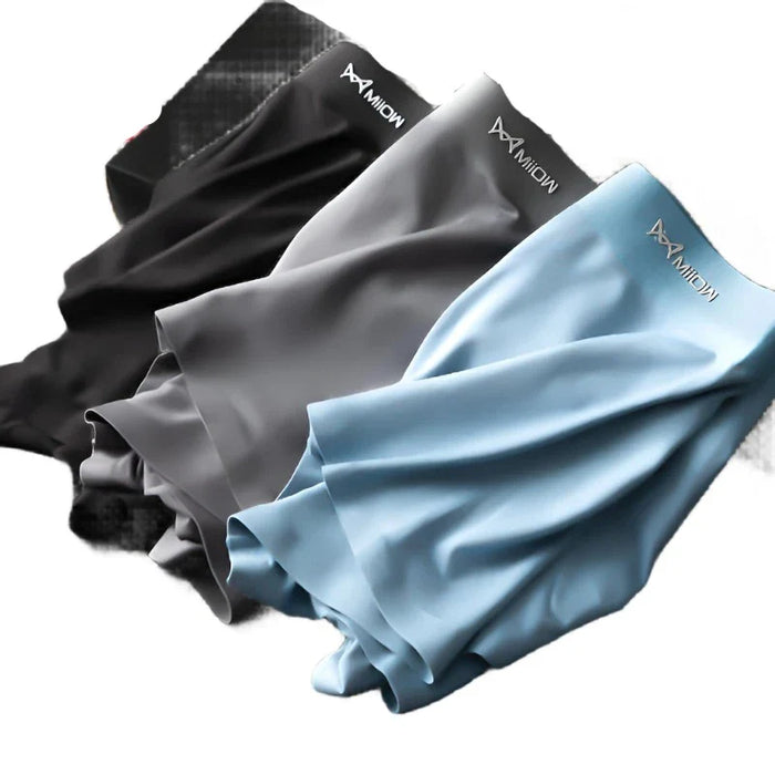 3 Piece Modal Ice Silk Mens Boxers