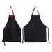 2 Pocket Halter Apron For Chefs And Waiters