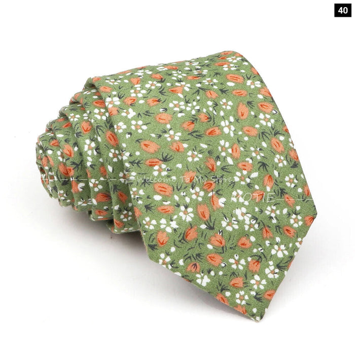 Stunning 42 Colour Floral Tie For Weddings Business And Daily Wear