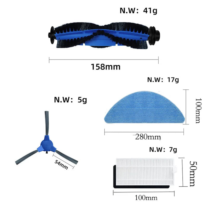 Replacement Parts for Robot Vacuum Cleaner