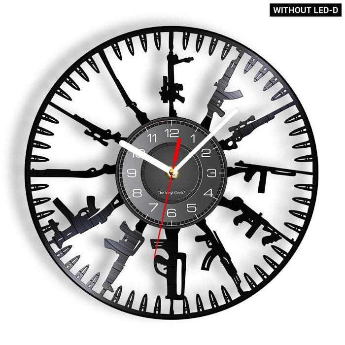 Veteran Soldiers Wall Clock