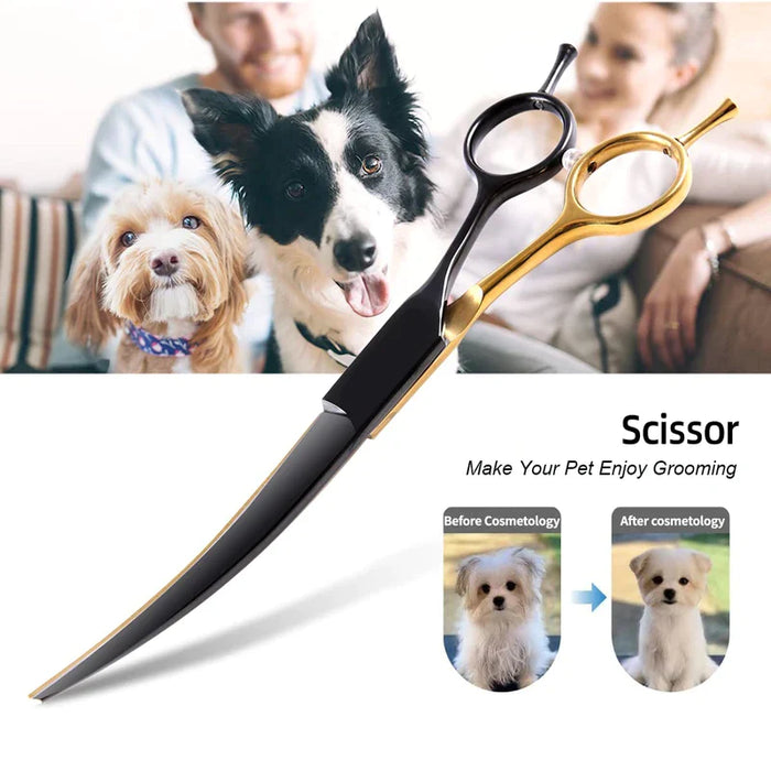 Dog Grooming Scissors Comb Set Professional Stainless Steel