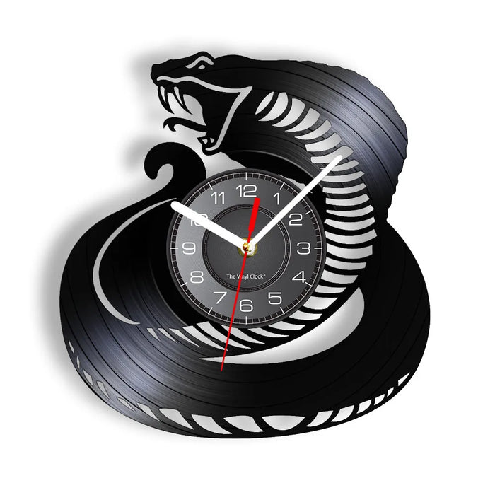 King Cobra Vinyl Record Wall Clock