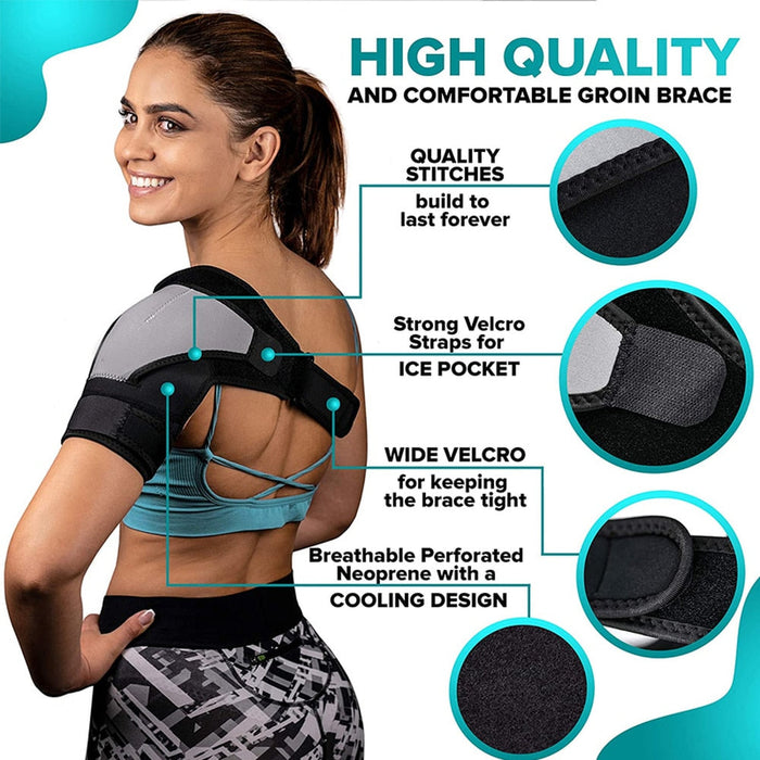 Shoulder Compression Brace Strap for Shoulder Joint Pain Relief Dislocated