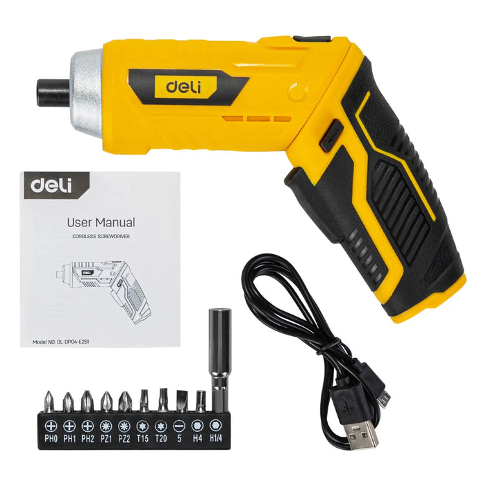 Deli 3.6V Electric Screwdriver