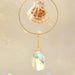 Rainbow Crystal Shell Sun Catcher For Garden Or Window