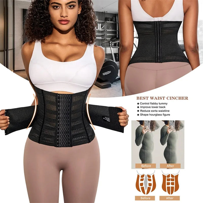 Double Layer Waist Slimming Shapewear Corset For Women