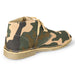 Camouflage Cow Suede Leather Men Desert Boots With Pigskin