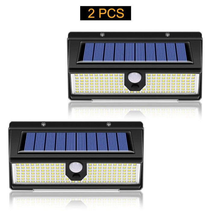 190 Led Solar Wall Light