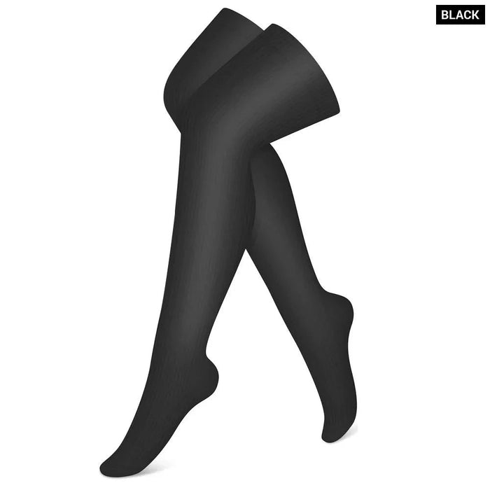 1 Pair Over Knee Compression High Stockings For Running Cycling Athletic