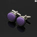 Plaid Cufflinks For Men