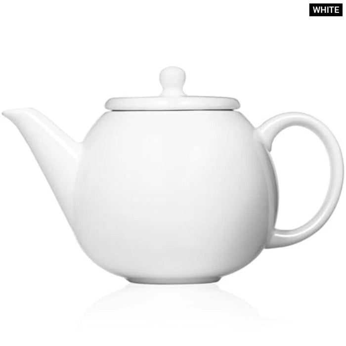 680Ml Ceramic Long Billed Teapot With Filter And Handle