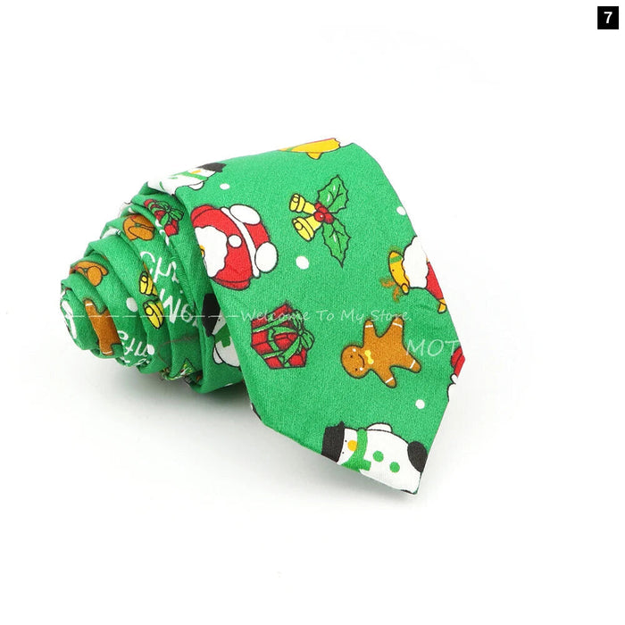 Christmas Cotton Ties For Men Festive Neckwear For Weddings Parties And Gifts