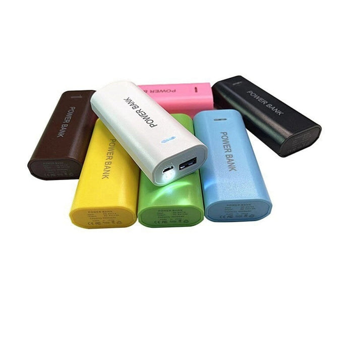 5V 5600mAh 2X 18650 USB Power Bank Battery Charger Case DIY Box For Phone Electronic Charging Not Including Batteries