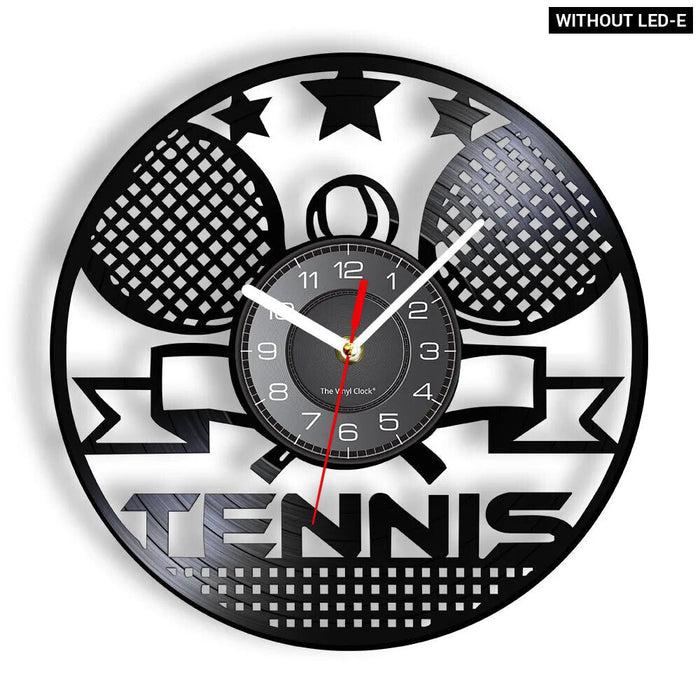 Grand Slam Tennis Wall Clock