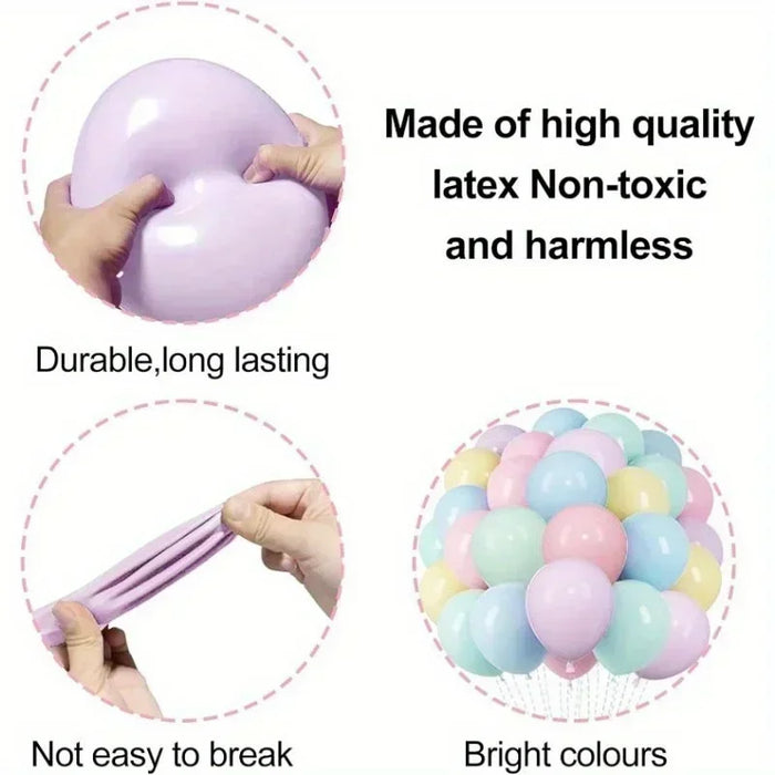 138Pcs Purple Butterfly Themed Balloon Set Used For Birthdays Graduation Ceremonies Singles Parties Weddings Summer Decorations